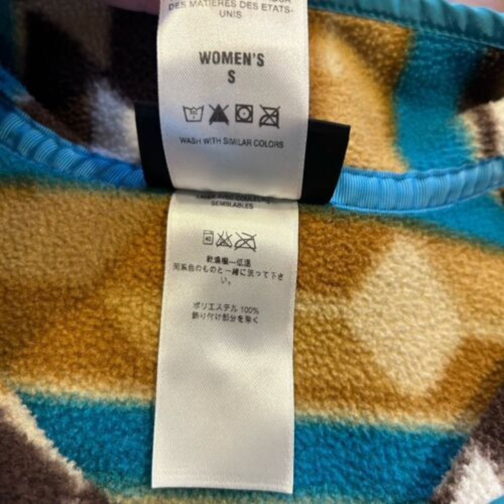 Patagonia Synchilla RARE Snap-T Fleece Aztec‎ Tribal Southwestern Printed Small - Picture 7 of 7